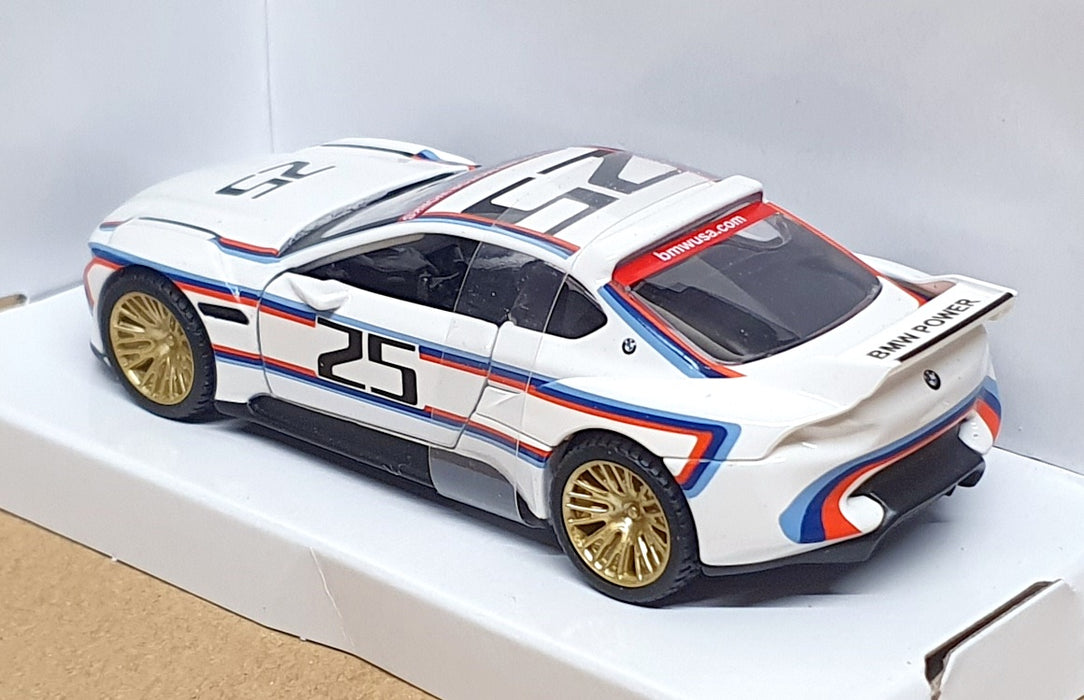 Maisto 1/41 Scale 80425A51996 - Pull Back & Go BMW 3.0 CSL Hommage #25