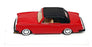 Solido 1/43 Scale Diecast 1512 - Bentley Continental - Red/Black Roof