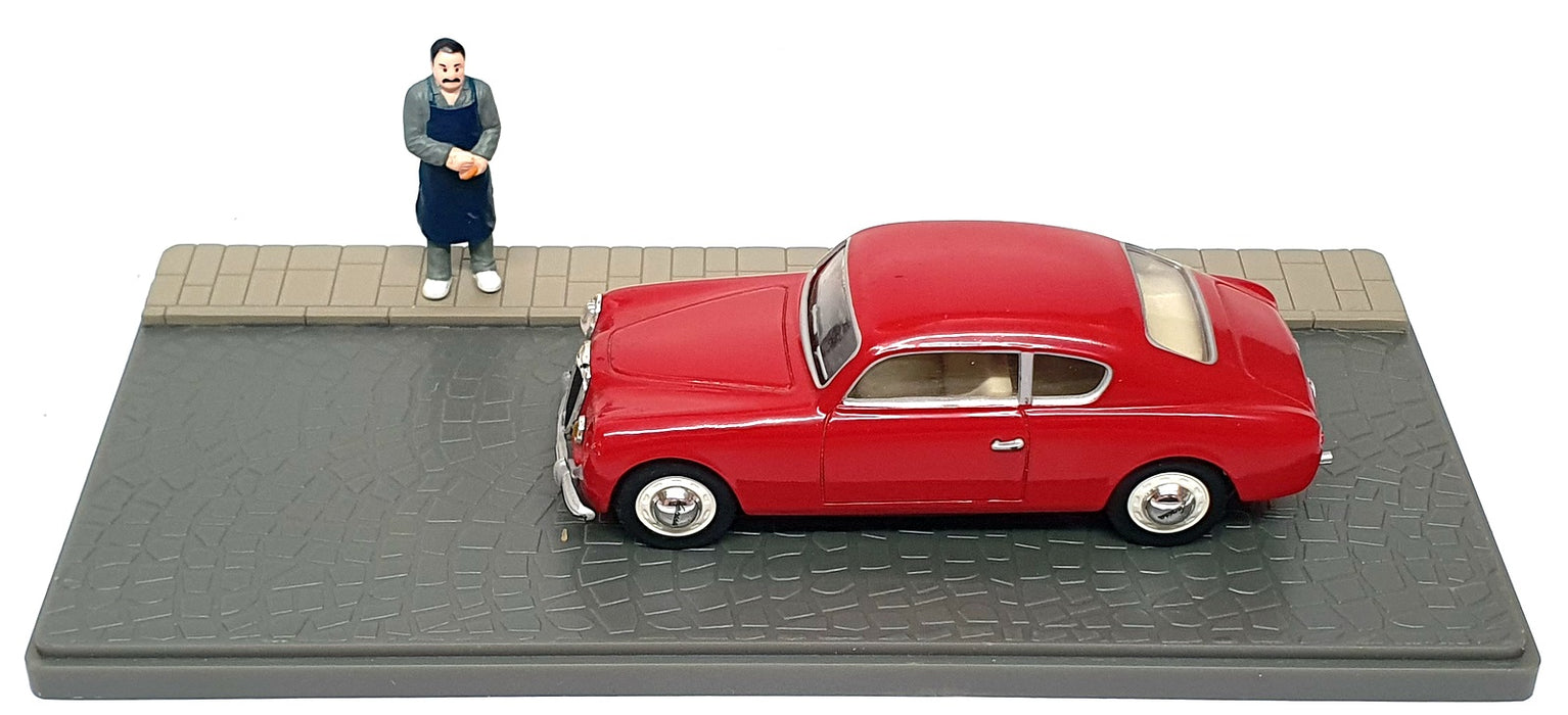 Solido 1/43 Scale Diecast DIR134 - 1951 Lancia Aurelia GT-B20 - Deep Red