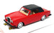 Solido 1/43 Scale Diecast 1512 - Bentley Continental - Red/Black Roof