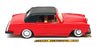 Solido 1/43 Scale Diecast 1512 - Bentley Continental - Red/Black Roof