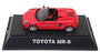 Ebbro 1/43 Scale Diecast No. 87 - Toyota MR-S - Red