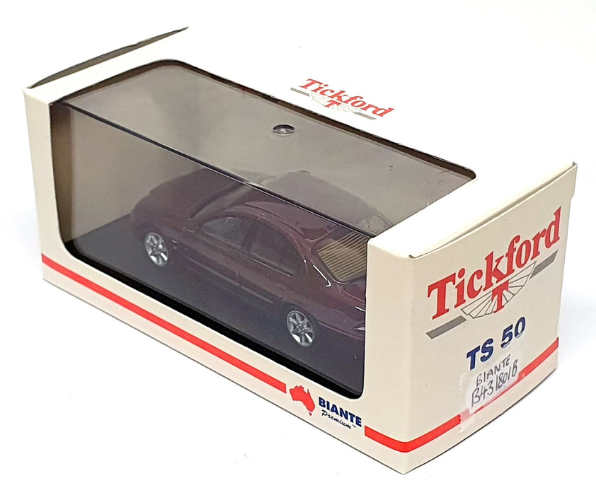 Biante 1/43 Scale B431801B - Ford AU Tickford TS-50 - Sparkling Burgundy