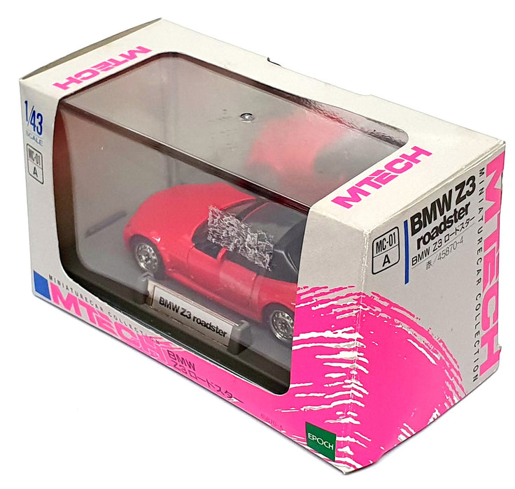 MTech 1/43 Scale Diecast MC-01A - BMW Z3 Roadster - Red