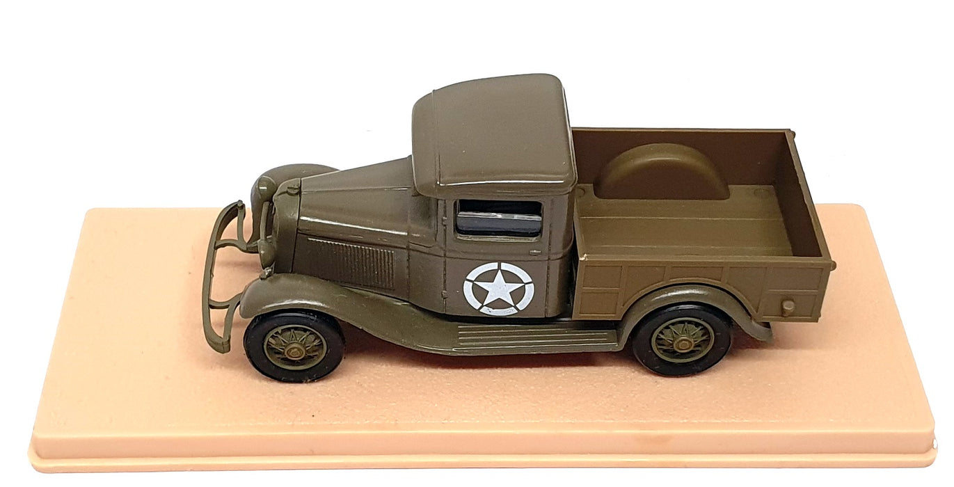 Eligor 1/43 Scale 1080 - 1933 Ford V8 Pickup Truck US Army - Green