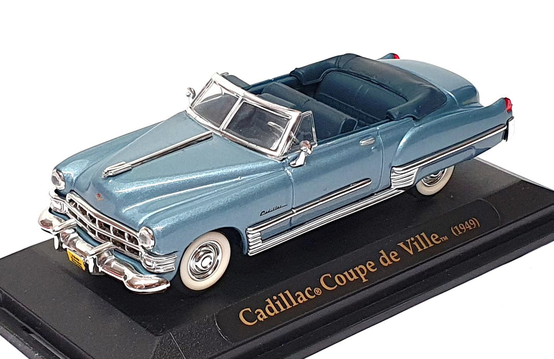 Road Signature 1/43 Scale 94243 - 1949 Cadillac Coupe De Ville - Met. Blue