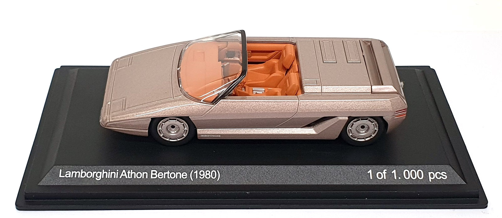 Whitebox 1/43 Scale WB508 - 1980 Lamborghini Athon Bertone - Met. Lt. Brown