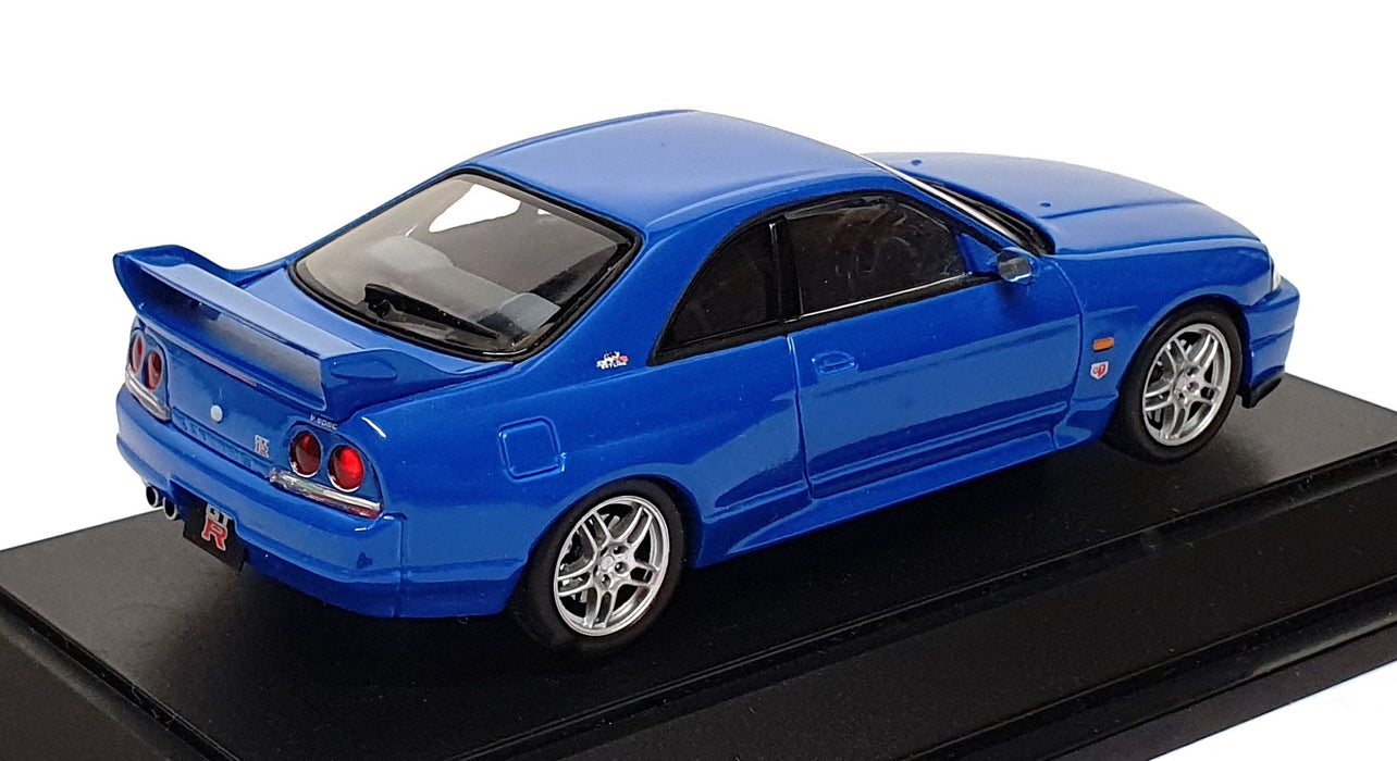 Ebbro 1/43 Scale Diecast 584 - Nissan Skyline GT-R R33 - Blue