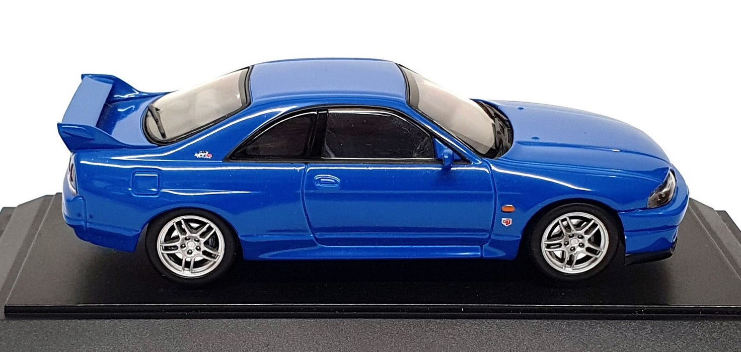 Ebbro 1/43 Scale Diecast 584 - Nissan Skyline GT-R R33 - Blue