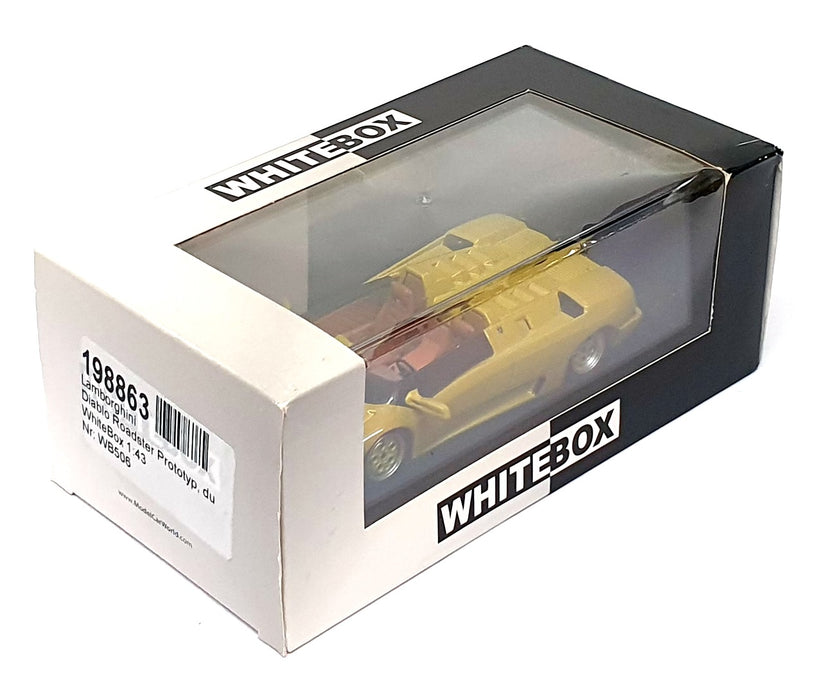 Whitebox 1/43 Scale WB506 - 1992 Lamborghini Diablo Roadster - Mustard Yellow