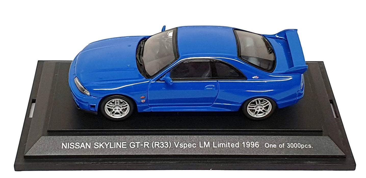 Ebbro 1/43 Scale Diecast 584 - Nissan Skyline GT-R R33 - Blue
