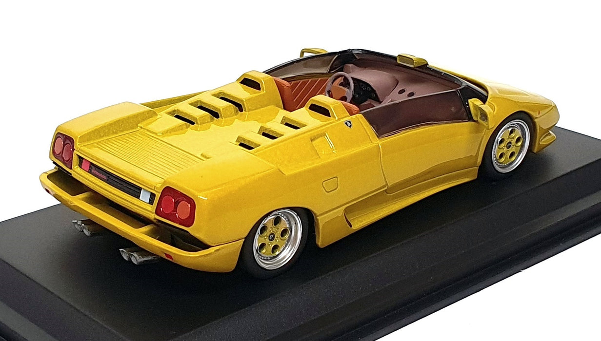 Whitebox 1/43 Scale WB506 - 1992 Lamborghini Diablo Roadster - Mustard Yellow