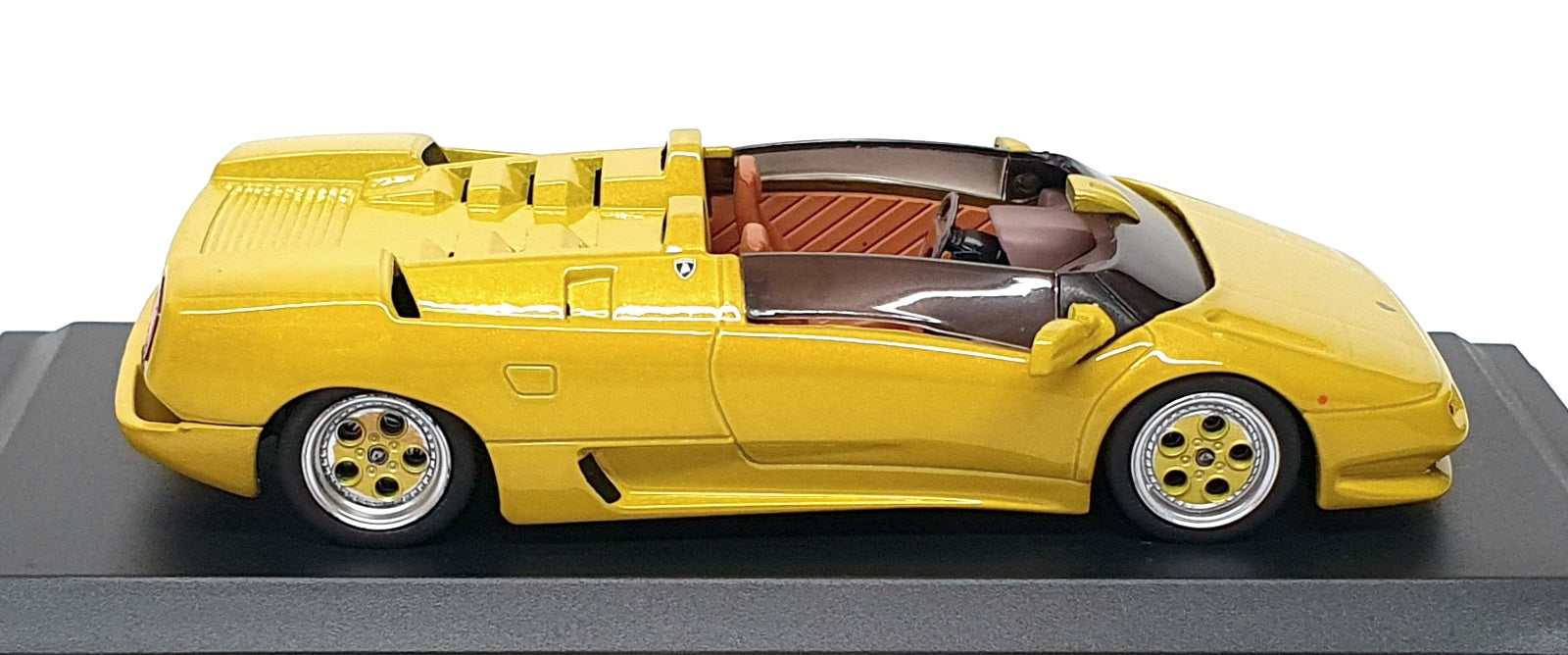 Whitebox 1/43 Scale WB506 - 1992 Lamborghini Diablo Roadster - Mustard Yellow