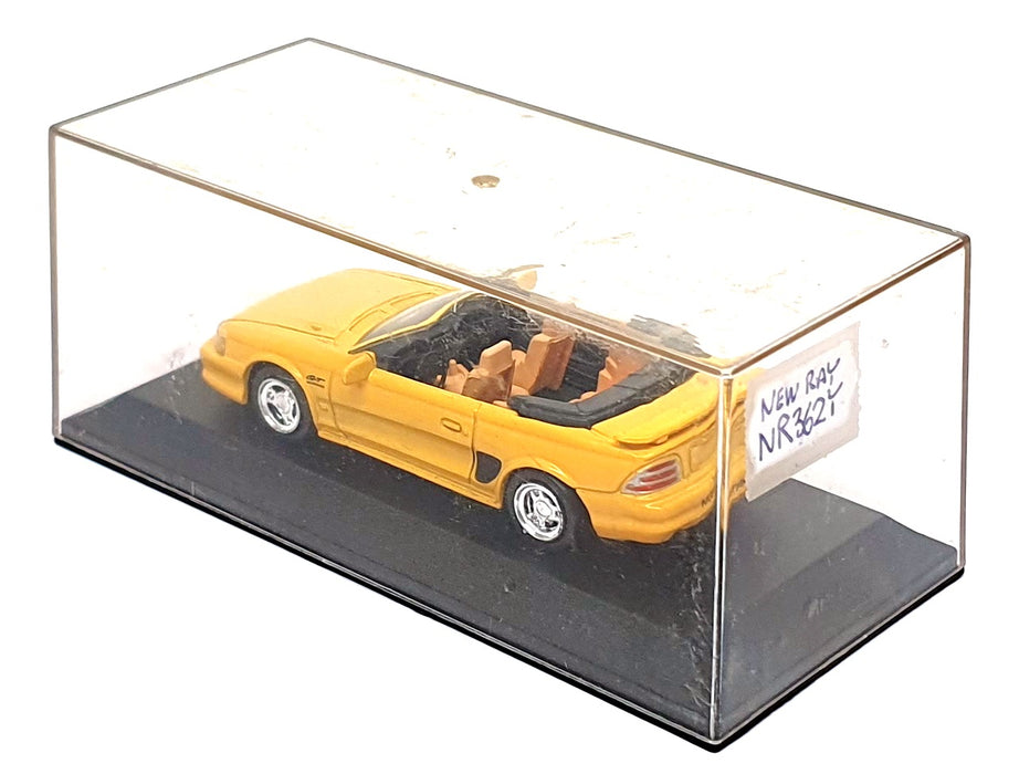 New Ray 1/43 Scale NR362Y - 1994 Ford Mustang Convertible - Yellow