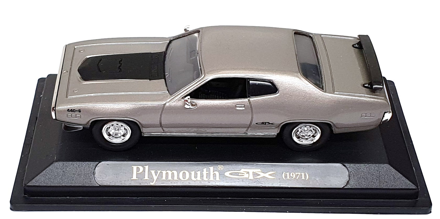 Road Signature 1/43 Scale RS1971G - 1971 Plymouth GTX - Grey