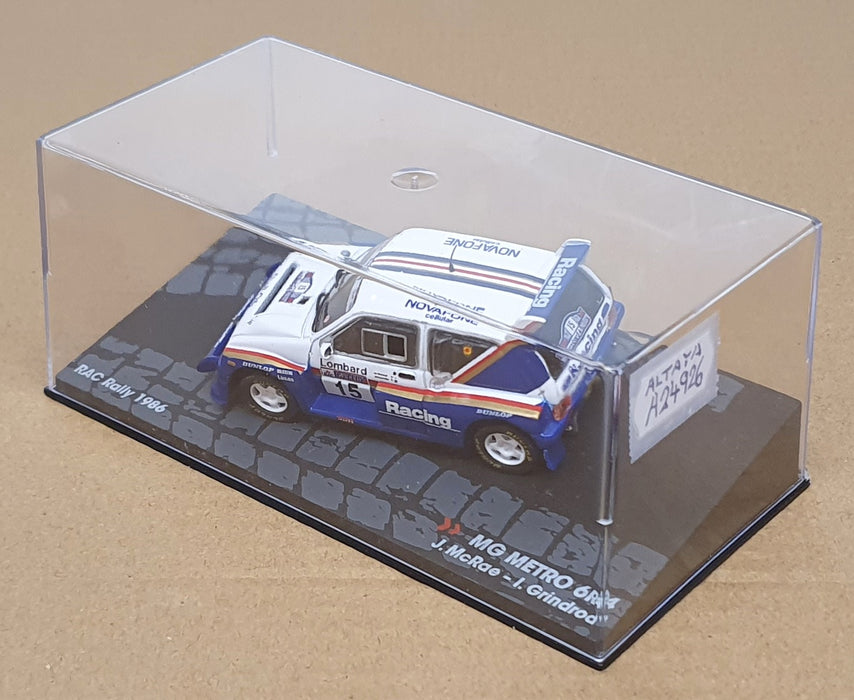 Altaya 1/43 Scale A24926 - MG Metro 6R4 #15 RAC Rally 1986 McRae/Grindrod