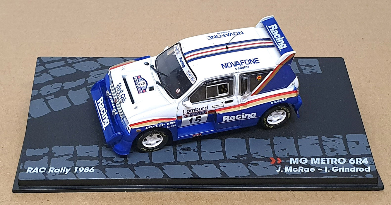 Altaya 1/43 Scale A24926 - MG Metro 6R4 #15 RAC Rally 1986 McRae/Grindrod