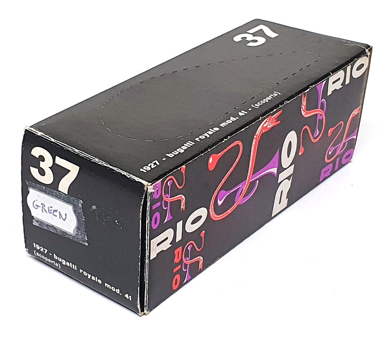 Rio 1/43 Scale Diecast No. 37 - 1927 Bugatti Royale 41 - Green