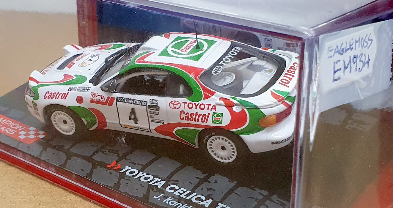 Eaglemoss 1/43 Scale EM934 - Toyota Celica Turbo 4WD #4 1000 Lakes Rally 1993