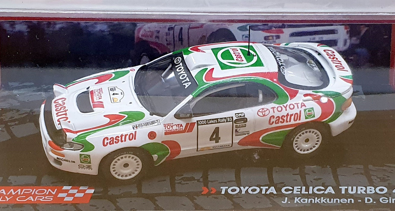 Eaglemoss 1/43 Scale EM934 - Toyota Celica Turbo 4WD #4 1000 Lakes Rally 1993