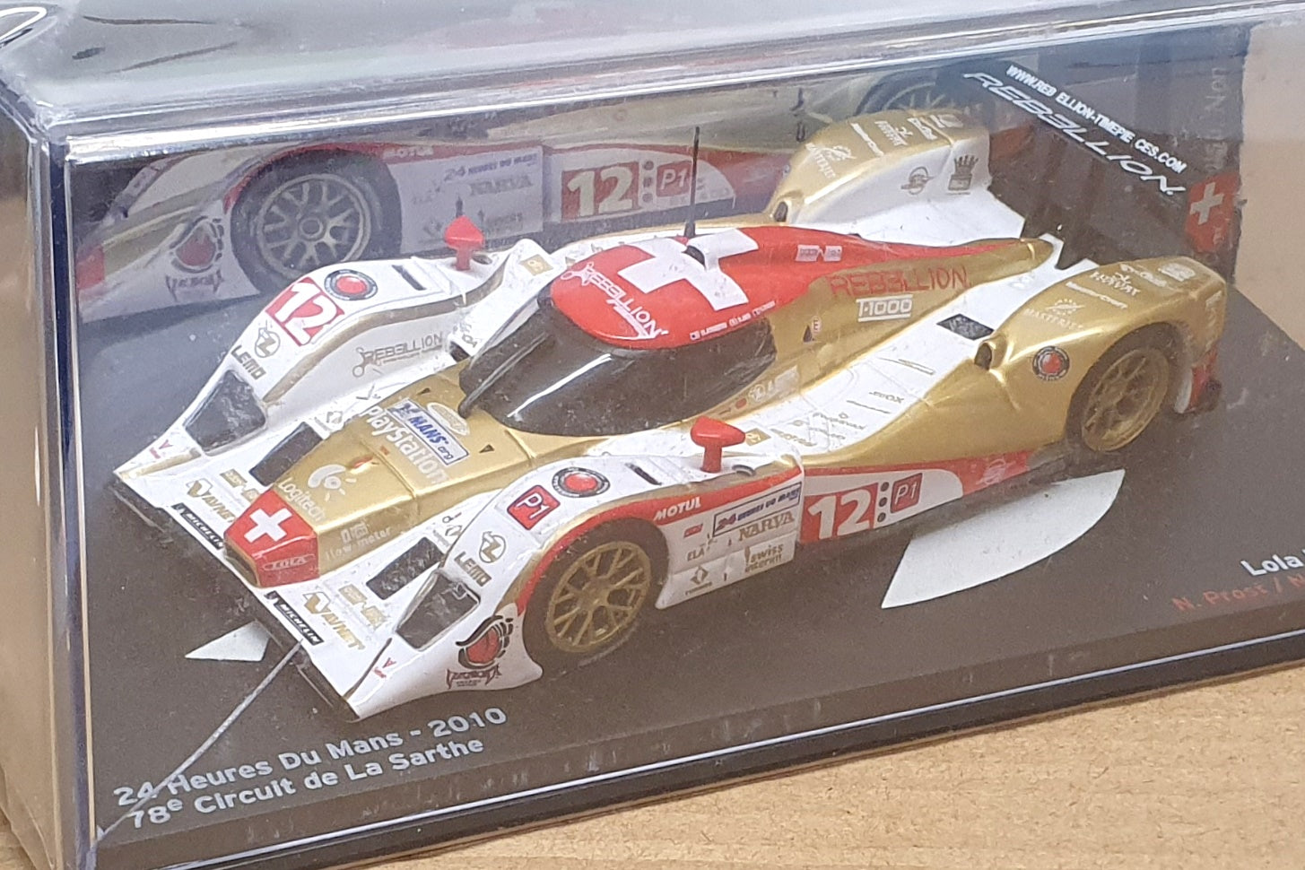 Altaya 1/43 Scale AL6012 - Lola B10/60 Coupe #12 24h Le Mans 2010