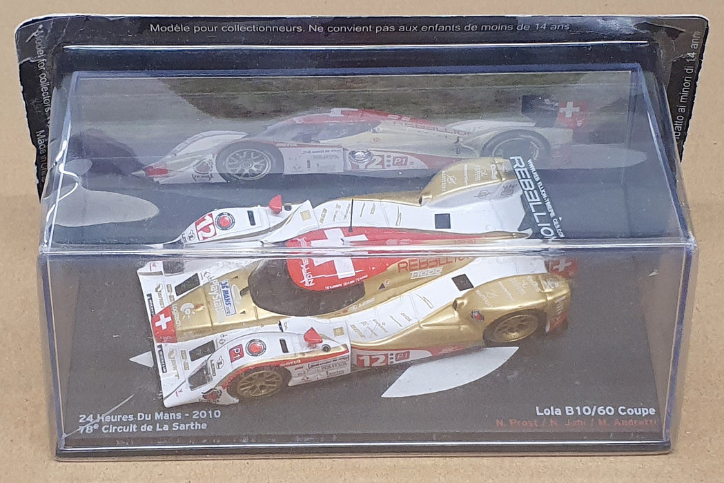 Altaya 1/43 Scale AL6012 - Lola B10/60 Coupe #12 24h Le Mans 2010