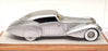 Heco 1/43 Scale Chal004 - 1937 Delage D8 120-S Pourtout Aero Coupe - Silver