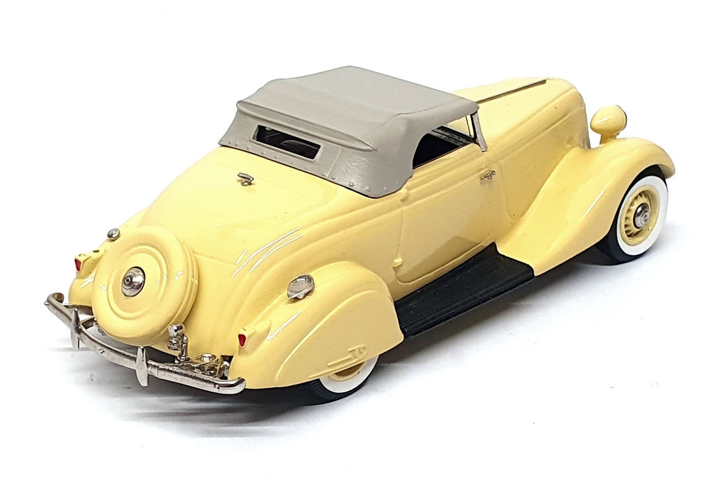 Brooklin Models 1/43 Scale BRK93 1935 Studebaker Commander Soft Top Pale Yellow