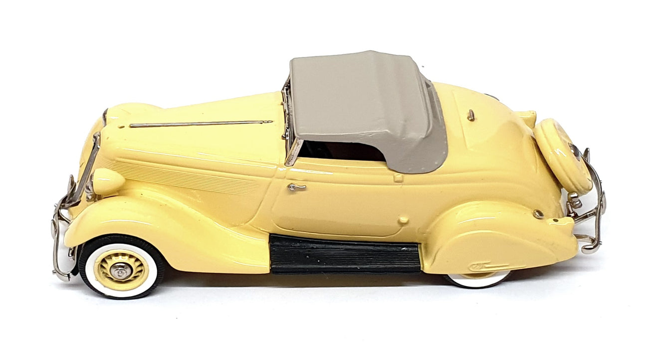 Brooklin Models 1/43 Scale BRK93 1935 Studebaker Commander Soft Top Pale Yellow