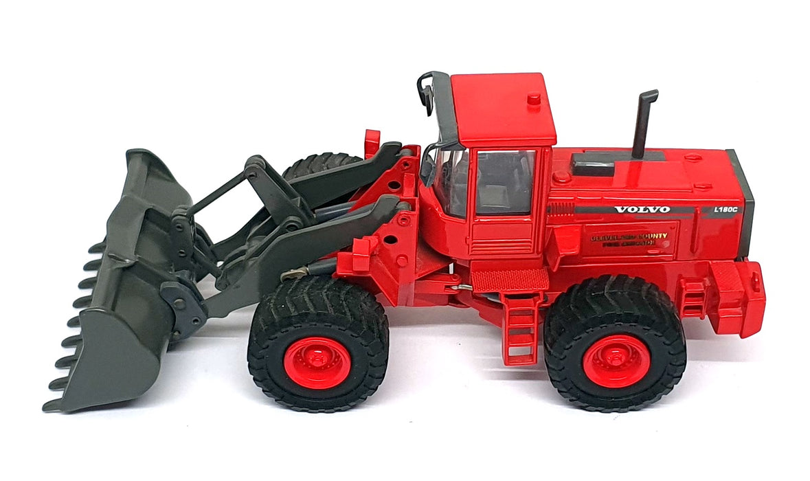 Scoop 1/50 Scale Construction Model 346 - Volvo L180C Loader - Red