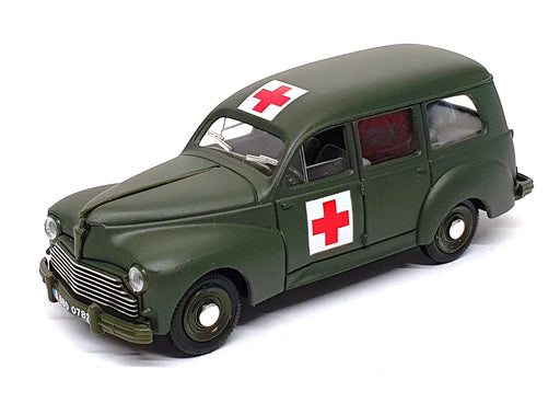 Verem 1/43 Scale V9612 - Peugeot 203 Military Ambulance - Green