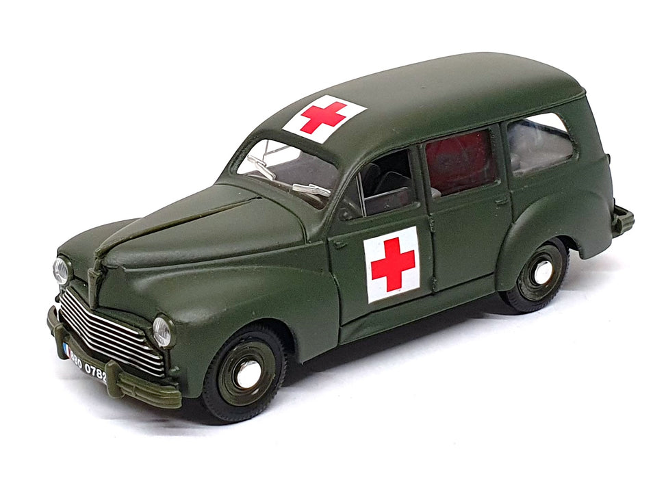 Verem 1/43 Scale V9612 - Peugeot 203 Military Ambulance - Green