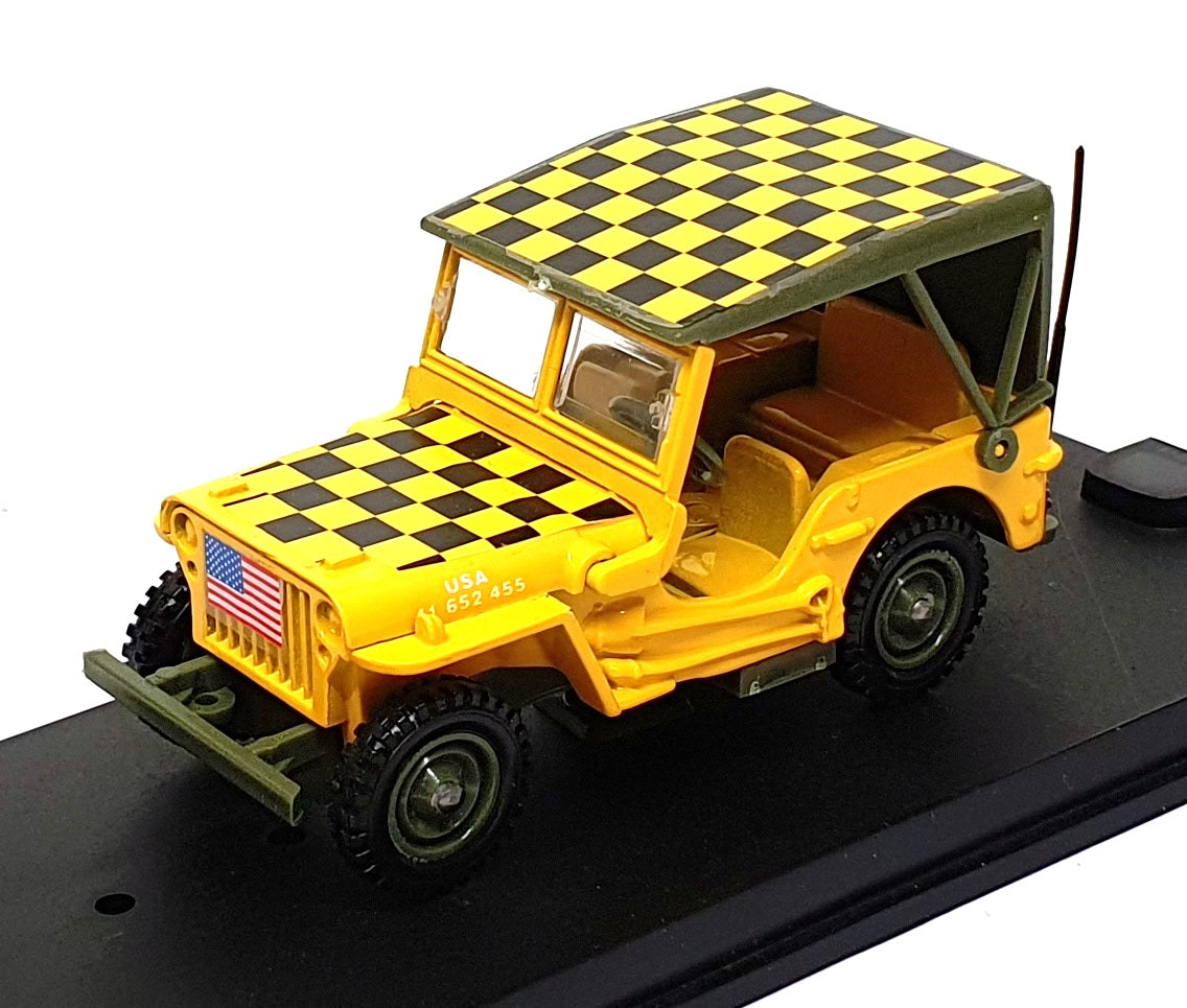 Verem 1/43 Scale Diecast 9603 - Willys Jeep Follow Me - Yellow
