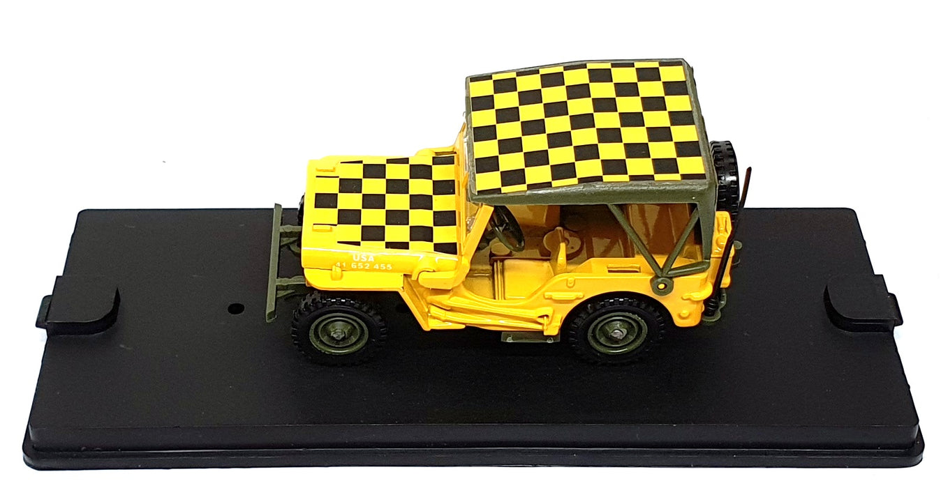 Verem 1/43 Scale Diecast 9603 - Willys Jeep Follow Me - Yellow