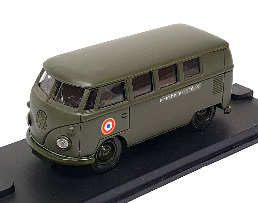 Verem 1/43 Scale 9601 - VW Volkswagen Combi French Army - Green