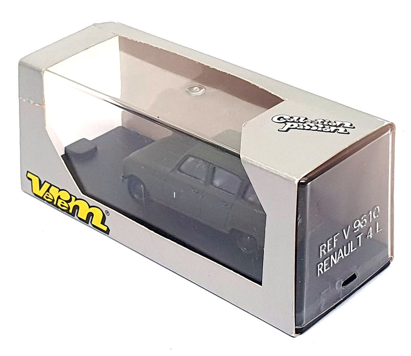 Verem 1/43 Scale Diecast V9610 - Renault 4L French Army - Green