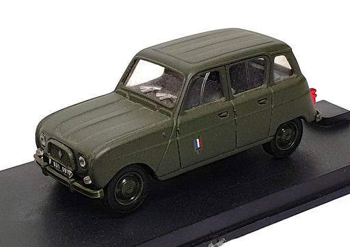 Verem 1/43 Scale Diecast V9610 - Renault 4L French Army - Green