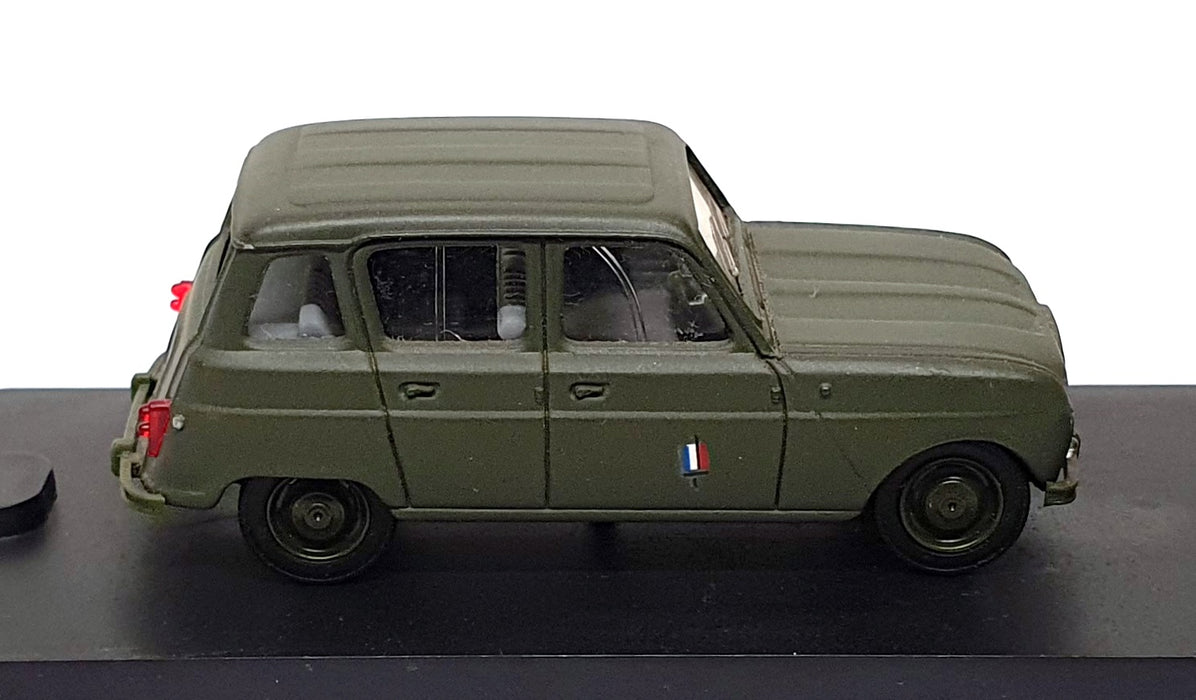 Verem 1/43 Scale Diecast V9610 - Renault 4L French Army - Green