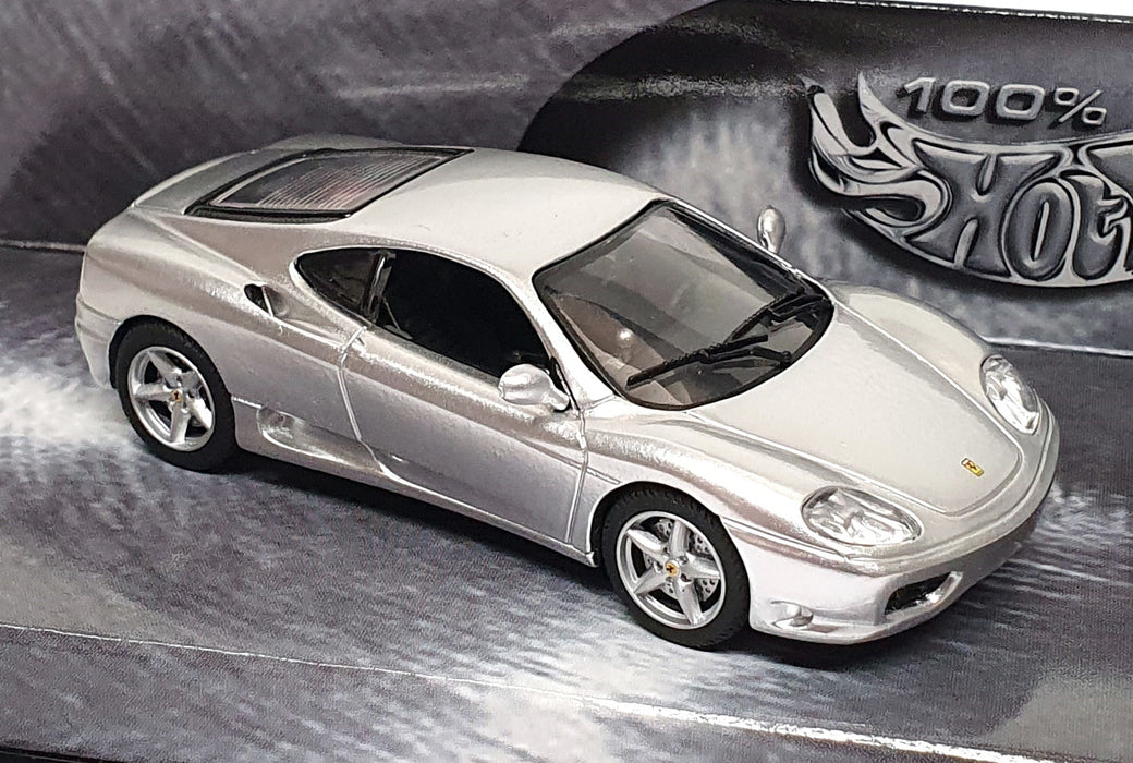 Hot Wheels 1/43 Scale 50461 - Ferrari 360 Series 2 Piece Set - Silver