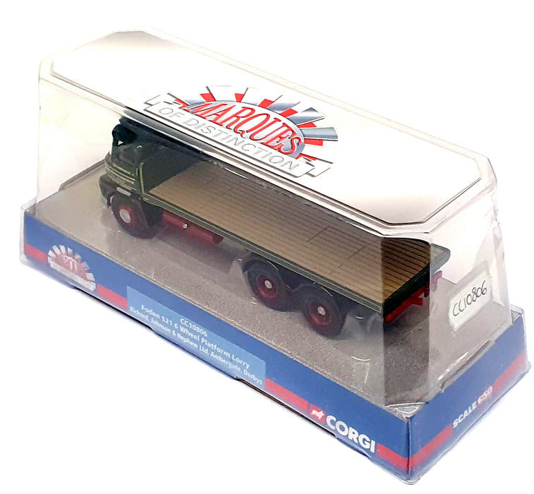 Corgi 1/50 Scale CC10806 - Foden S21 6W Platform Lorry R. Johnson & Nephew Ltd