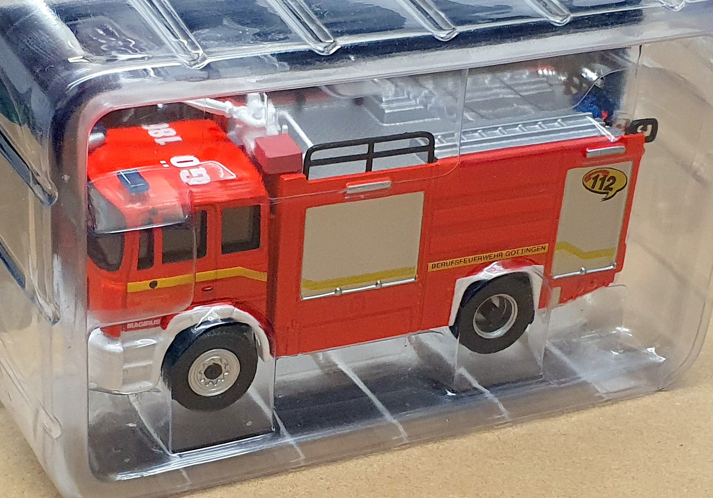 Altaya 1/64 Scale FEN100 - 2004 MAN TLF 24/40 Fire Engine - Red