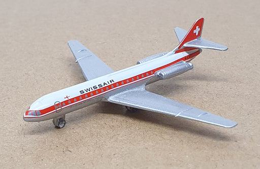 Schabak 1/600 Scale Diecast 944/4 - Caravelle Aircraft Swissair HB-ICW