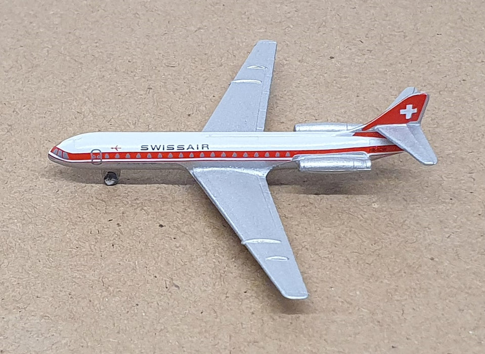Schabak 1/600 Scale Diecast 944/4 - Caravelle Aircraft Swissair HB-ICW