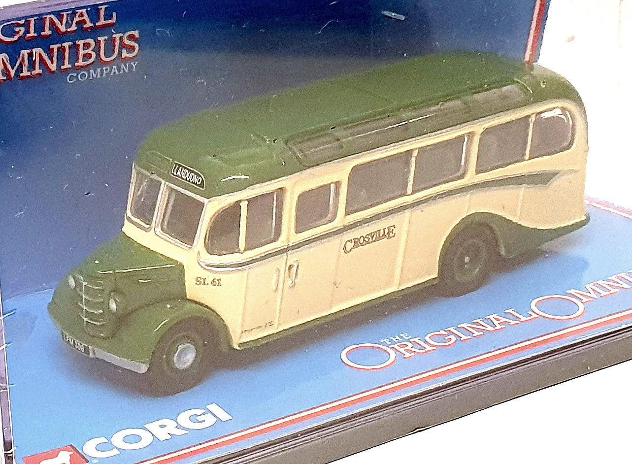 Corgi 1/76 Scale 42504 - Bedford OB With Quarterlights Crosville Llandudno