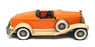 Brooklin 1/43 Scale BRK12 - 1931 Hudson Greater 8 Murray Body - Orange/Cream