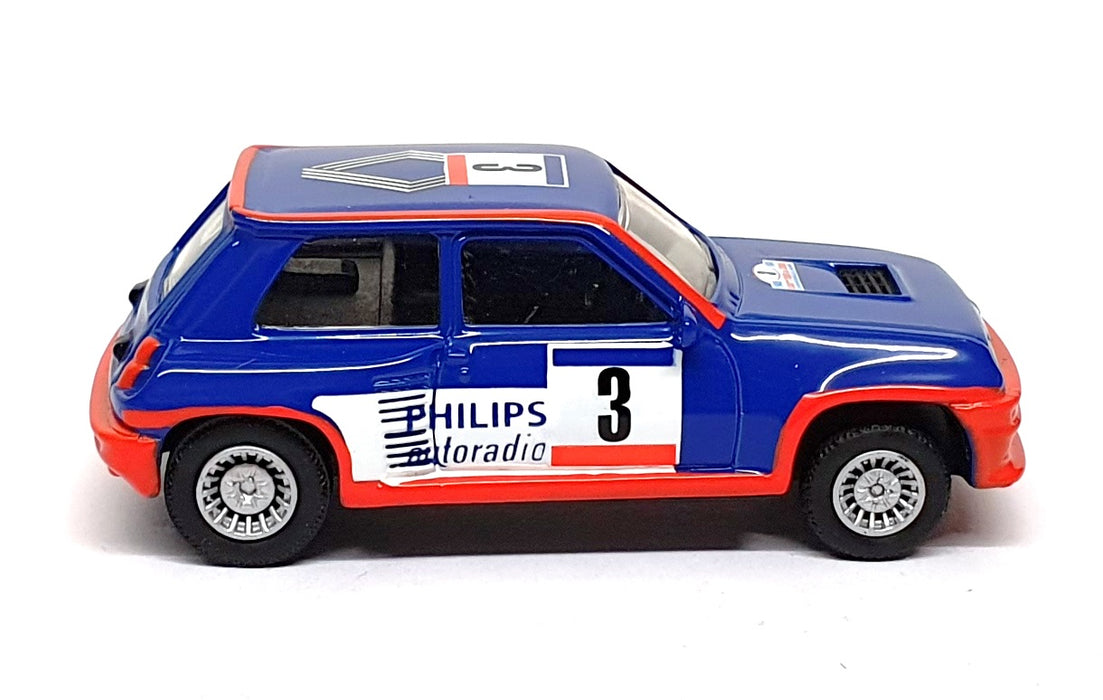 Norev 1/64 Scale 77 11 423 397 UV1 - Renault Alpine A110 Rally Car #3 - Blue