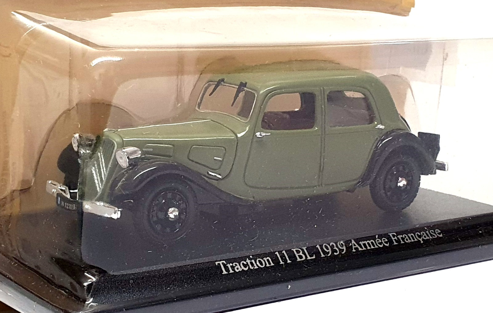 Atlas Editions 1/43 Scale 6112 540 - 1939 Citroen Traction 11 BL Armee Francaise