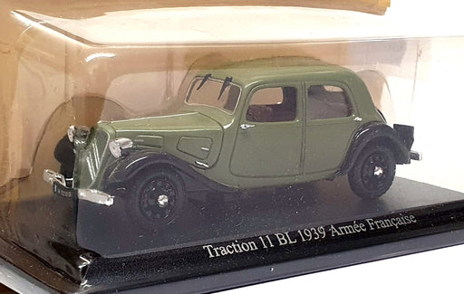 Atlas Editions 1/43 Scale 6112 540 - 1939 Citroen Traction 11 BL Armee Francaise