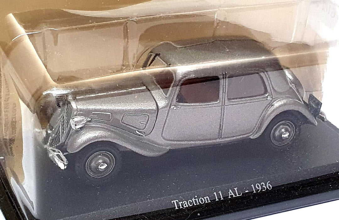 Atlas Editions 1/43 Scale 6112 547 - 1936 Citroen Traction 11 AL - Met. Grey