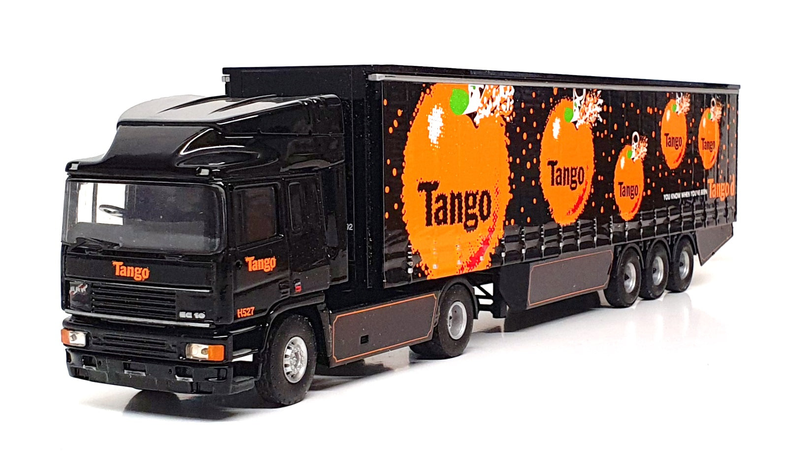 Tekno 1/50 Scale No. 67 - ERF Truck & Trailer Tango Orange Limited Edition